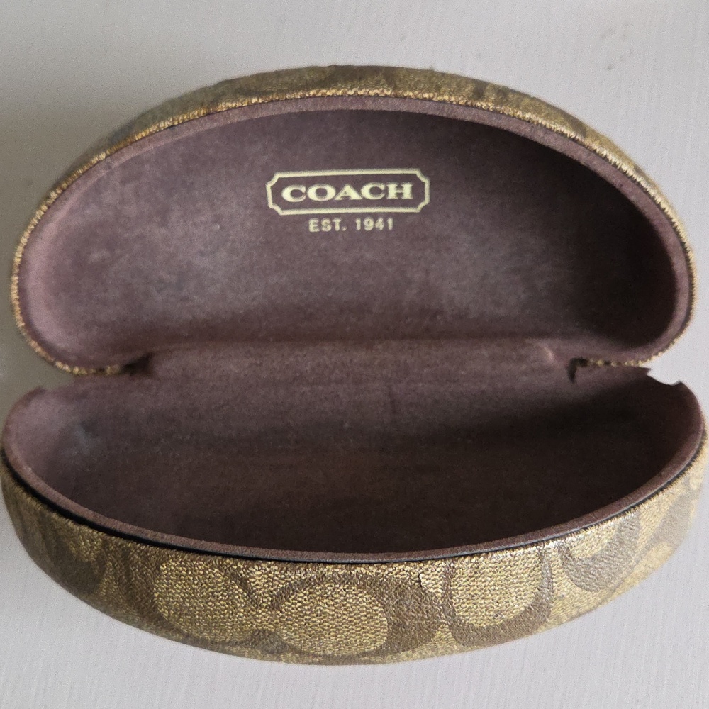 COACH Legacy Stripe Aviator Kristina Sunglaases - Picture 13 of 15